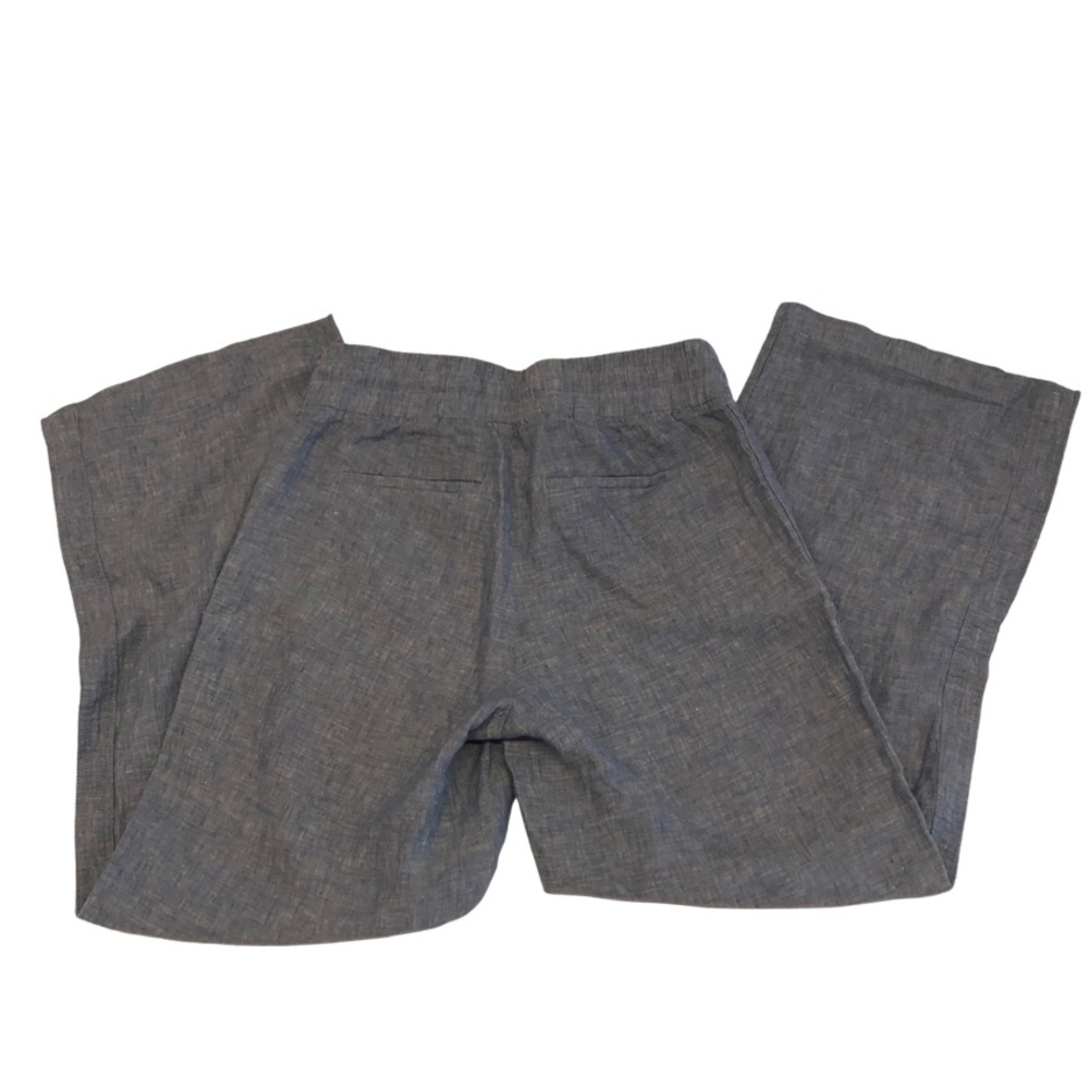 Athleta Cabo Linen Wide Leg Pant Size 6 - Picture 4 of 6